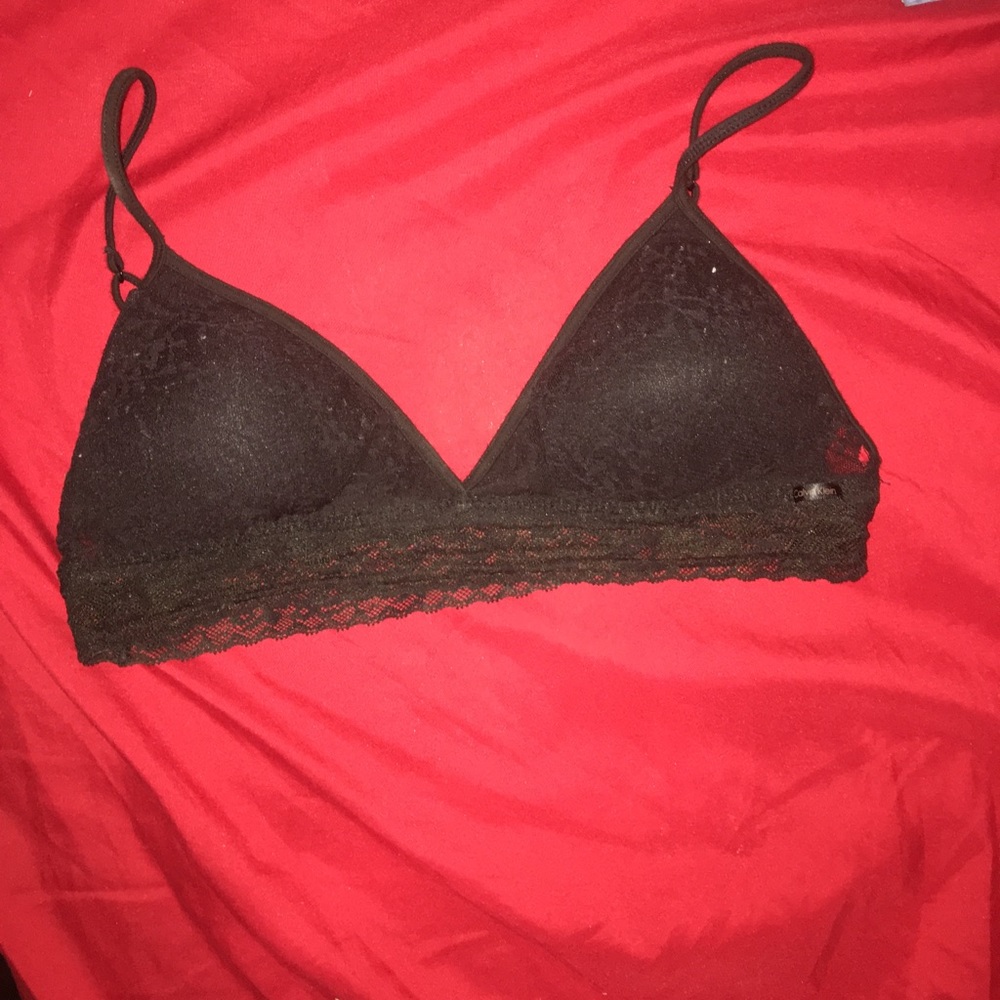 Black Lace Calvin Klein bra
